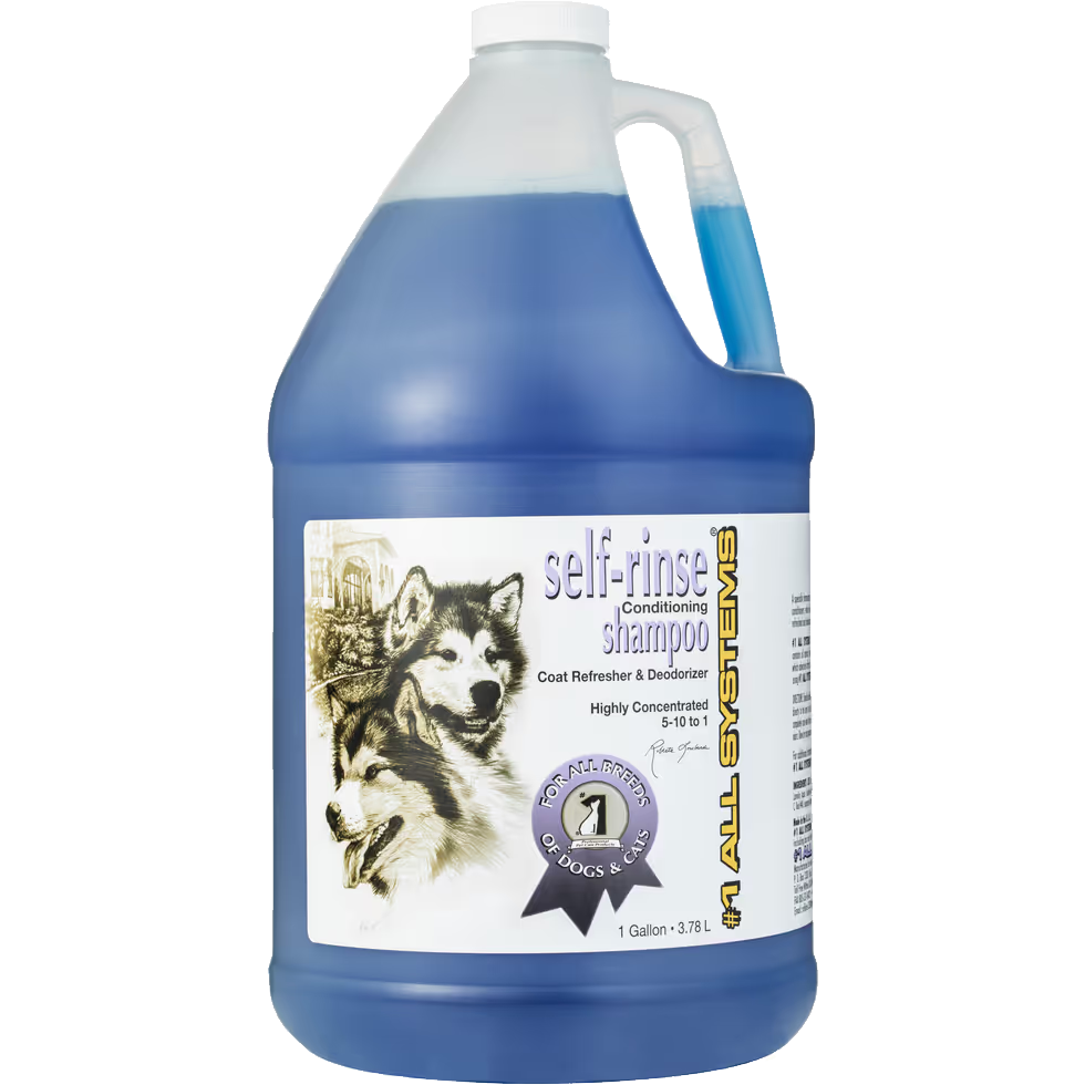#1 All Systems Self-Rinse Conditioning Shampoo & Coat Refresher sampon curtare uscata