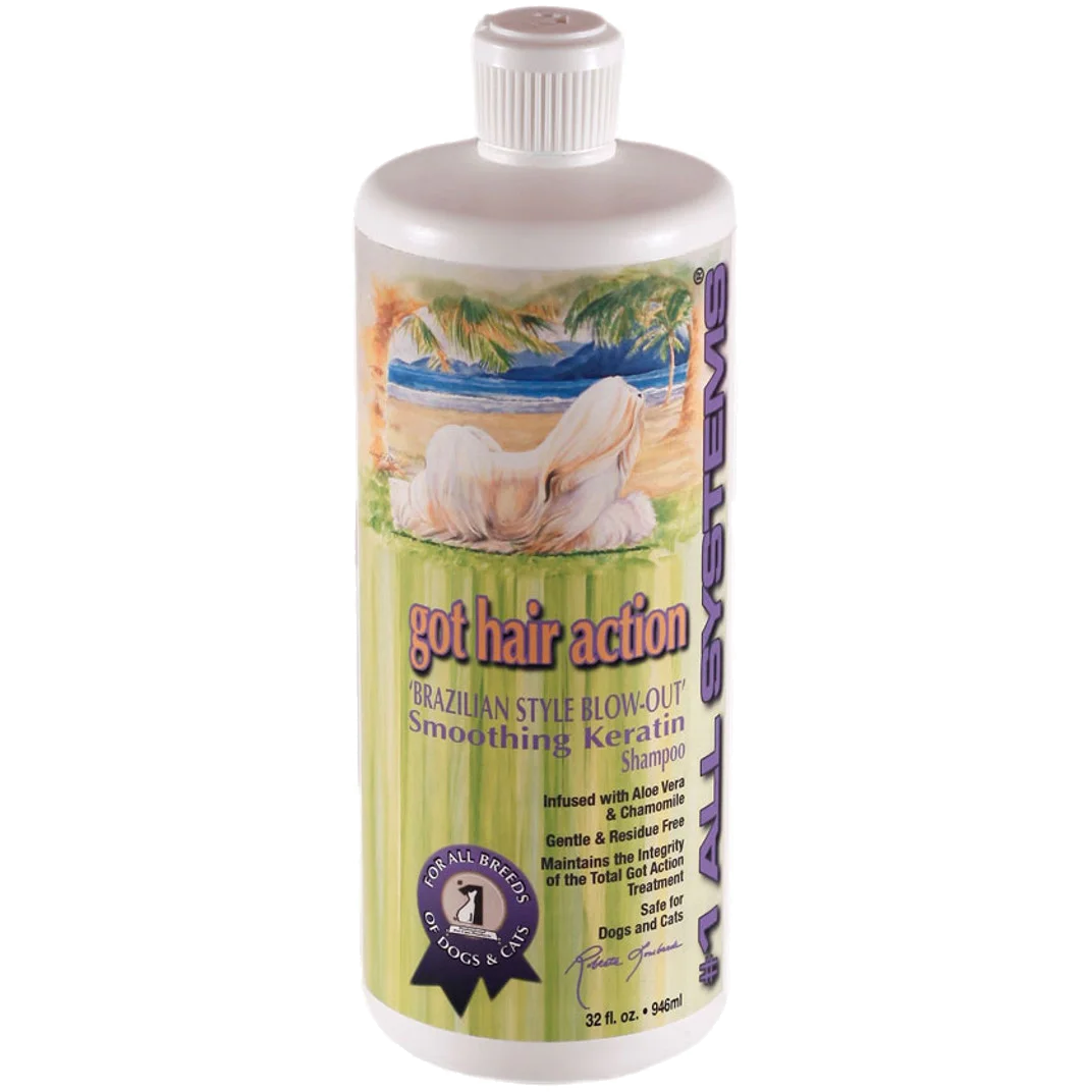 #1 All Systems Got Hair Action Brazilian Style Blow-Out Smoothing Keratin sampon