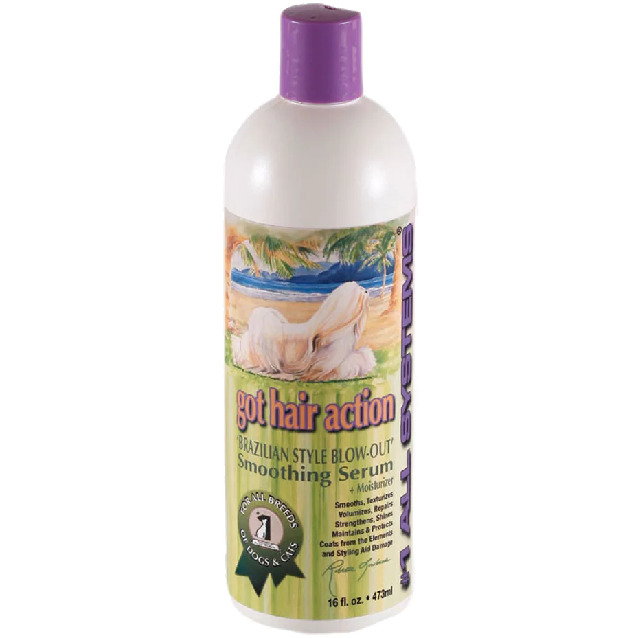 #1 All Systems Got Hair Action Brazilian Style Blow-Out Smoothing Serum + Moisturizer tratament