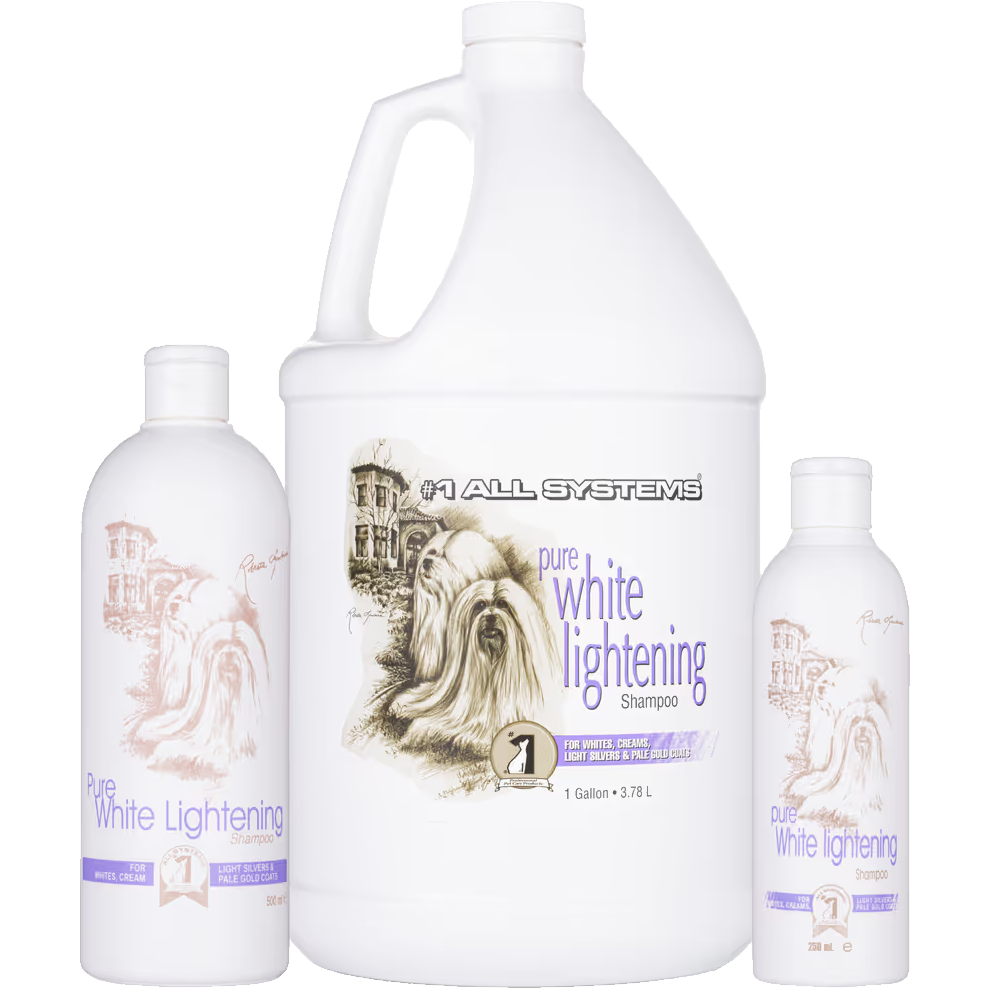 #1 All Systems Pure White Lightening sampon