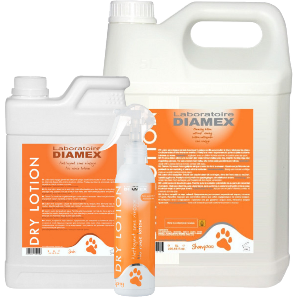 Diamex Dry Lotion sampon curatare fara clatire