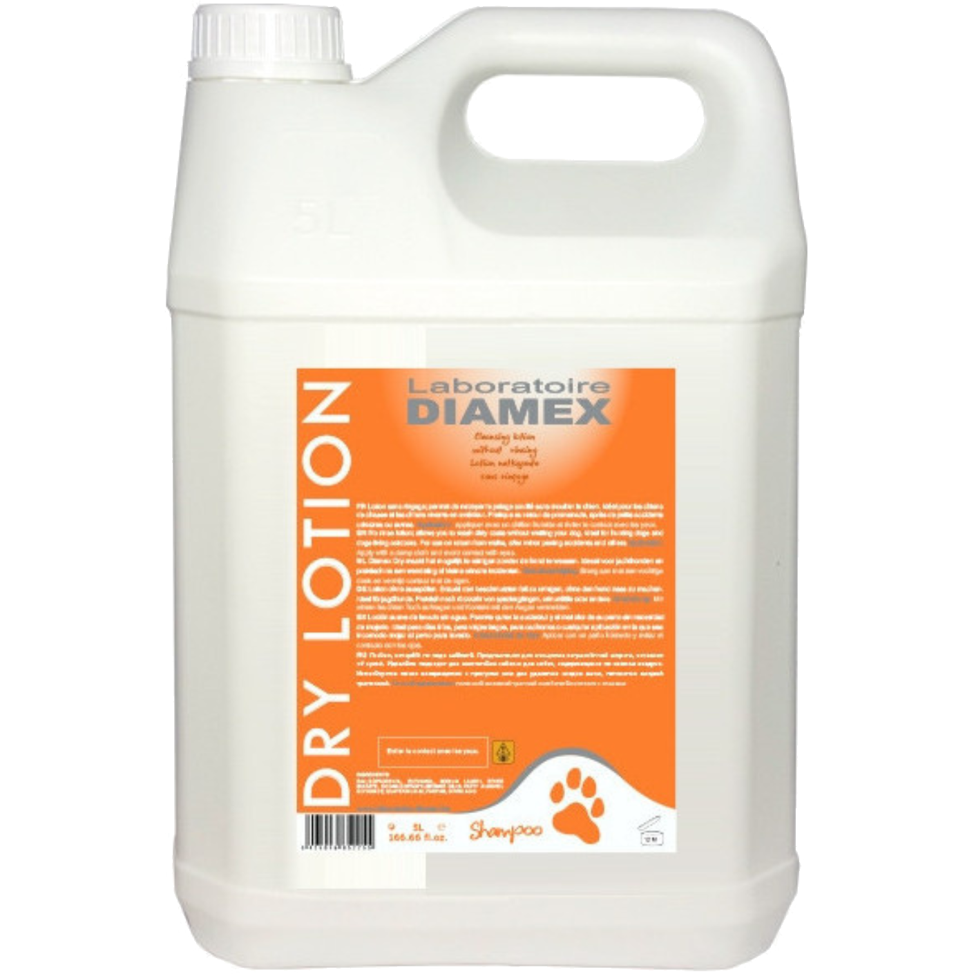 Diamex Dry Lotion sampon curatare fara clatire