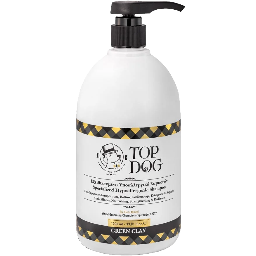 Top Dog Green Clay sampon