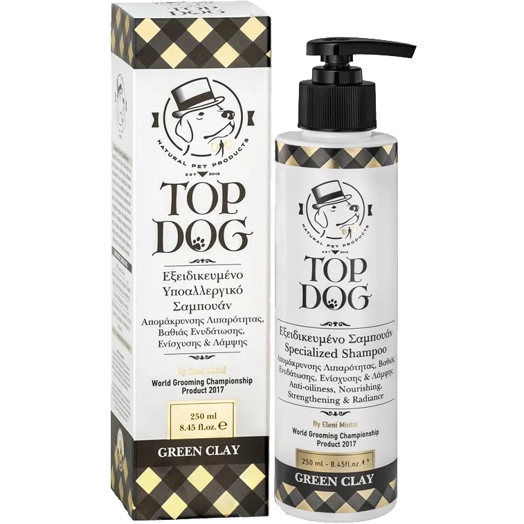 Top Dog Green Clay sampon