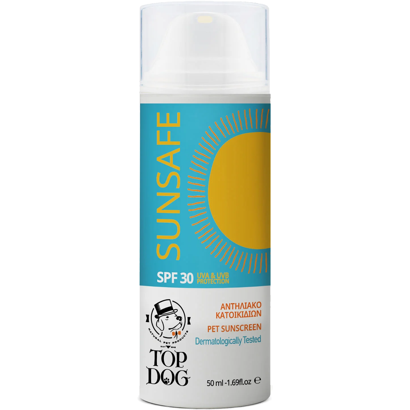 Top Dog SunSafe crema protectie solara pentru animale de companie
